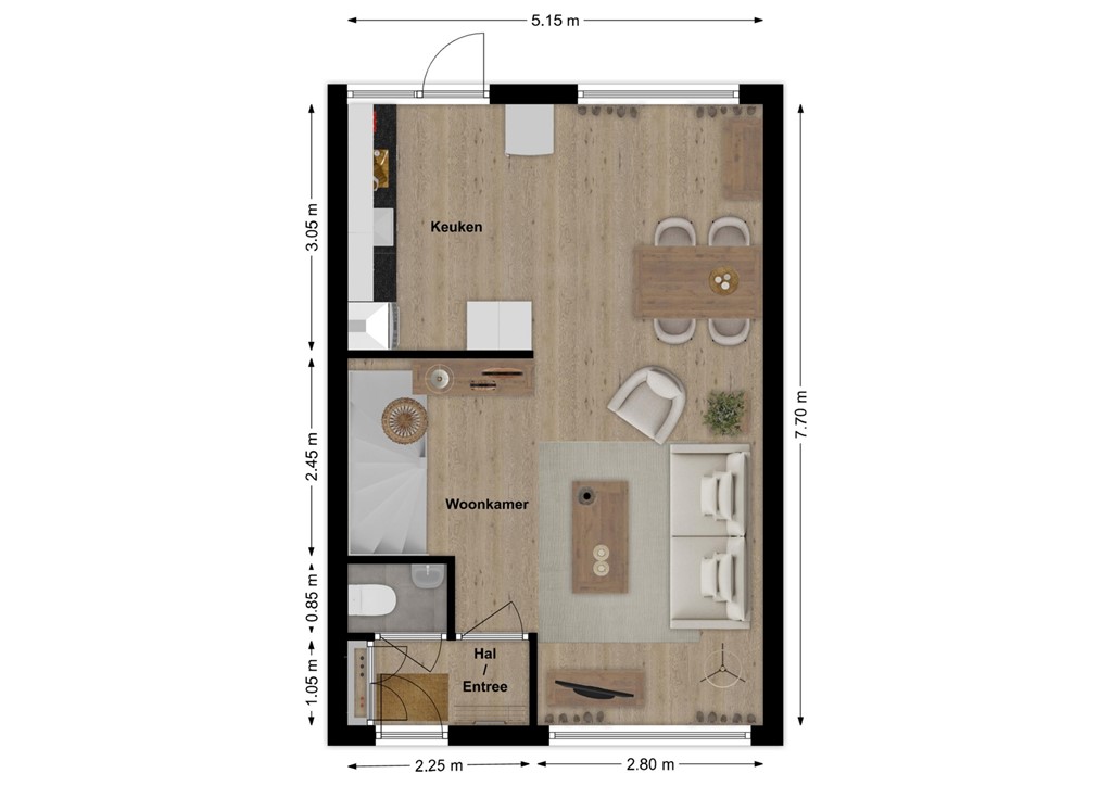 mediumsize floorplan